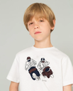 Camiseta Niño Moto Racer Blanco - Scotta
