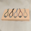 Pulsera Cordón Medalla Grabable Plateado (+ COLORES)