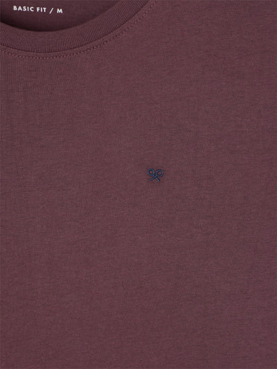 Camiseta Minilogo Burdeos - Silbon