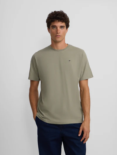 Camiseta Minilogo Verde- Silbon