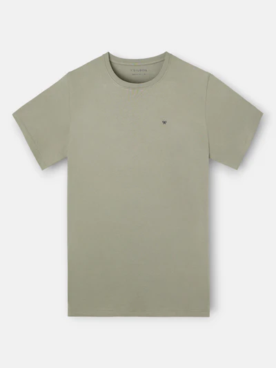 Camiseta Minilogo Verde- Silbon
