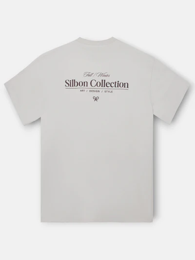 Camiseta Relaxed Fit Collection Gris - Silbon