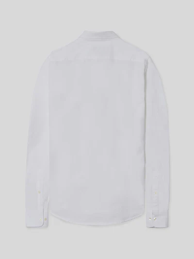 Camisa Sport Oxford Regular Fit Blanca  - Silbon