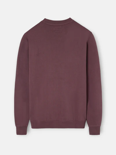 Sudadera Raqueta Media Pana Burdeos  - Silbon