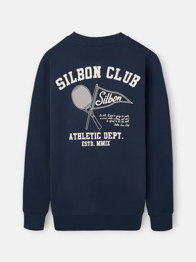 Sudadera Athletic Dept. Marino - Silbon