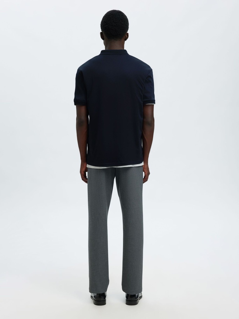 Slhfave Button SS Polo Noos Sky Captain - Selected