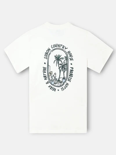 Camiseta Silbon Country House Crema - Silbon