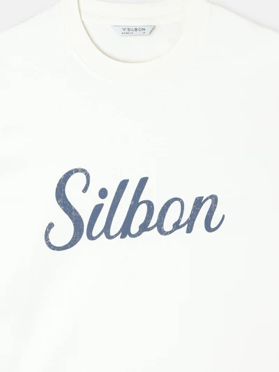 Camiseta Vintage Crema - Silbon