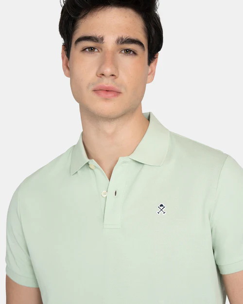 Polo Retro Green Haze - Harper &amp; Neyer