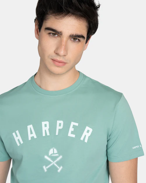 Camiseta New England Garden Green - Harper &amp; Neyer
