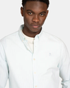 Camisa Shoreline Striped Green Mist - Harper &amp; Neyer