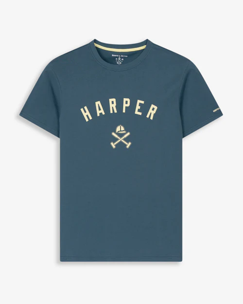 Camiseta New England Navy Gray - Harper &amp; Neyer