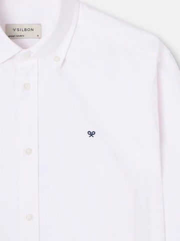 Camisa Sport Oxford Rayas Rosa - Silbon