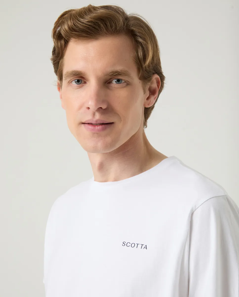 Camiseta Logo Espalda Blanco - Scotta