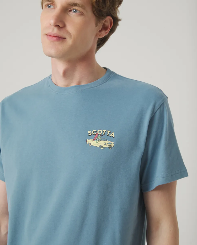Camiseta Turtle Denim - Scotta