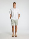 Bermuda Verde Claro Flex Shorts Noos - Selected