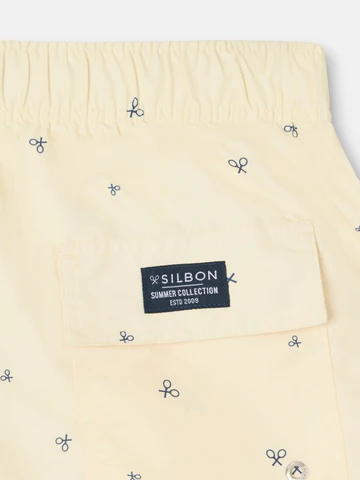 Bañador Miniraquetas Amarillo - Silbon