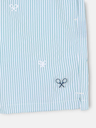 Bañador Rayas Finas Logo Verde - Silbon