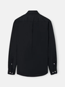 Camisa Polera Sport Lino Negro - Silbon