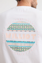 Camiseta Círculo Étnico Blanco- Williot