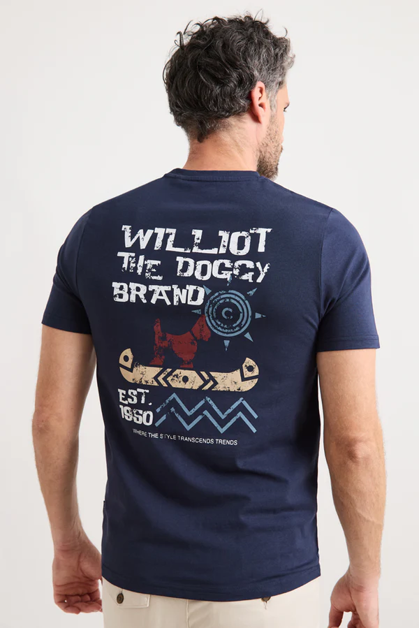 Camiseta Barca Hindica Marino - Williot