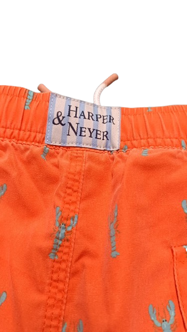 Bañador Print Langosta Coral Peach - Harper &amp; Neyer