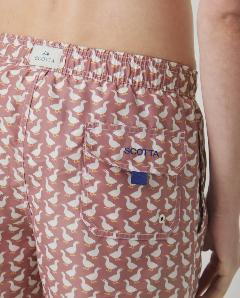 Bañador Duck Burdeos - Scotta