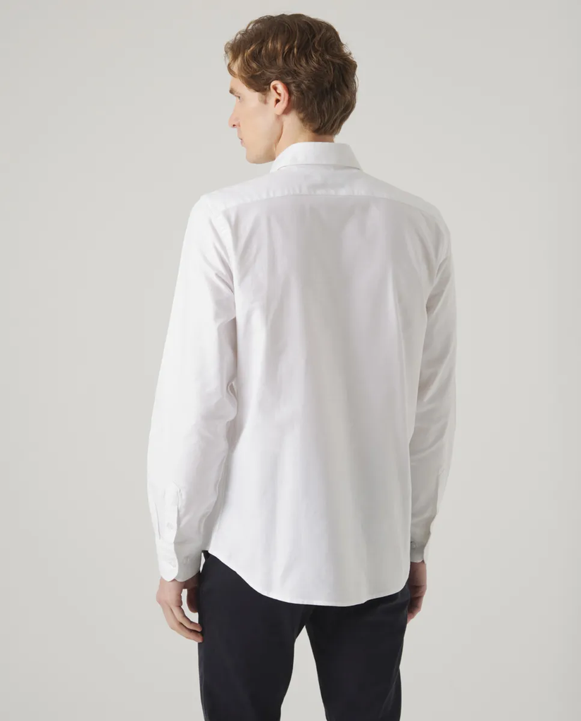 Camisa Oxford Classic Blanco - Scotta