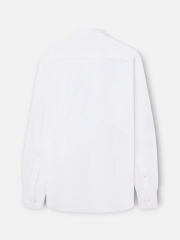 Camisa Sport Lino Blanca - Silbon