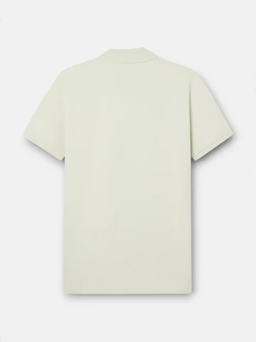 Polo Clásico Liso Verde Claro - Silbon