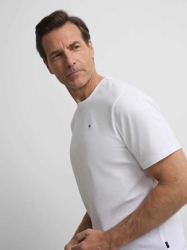 Camiseta Silbon Minilogo Blanco - Silbon