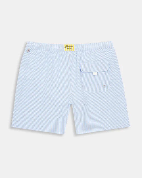 Bañador Seersucker Sky Blue - Harper &amp; Neyer