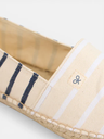 Alpargata Rayas Azul Marino Blanco - Silbon