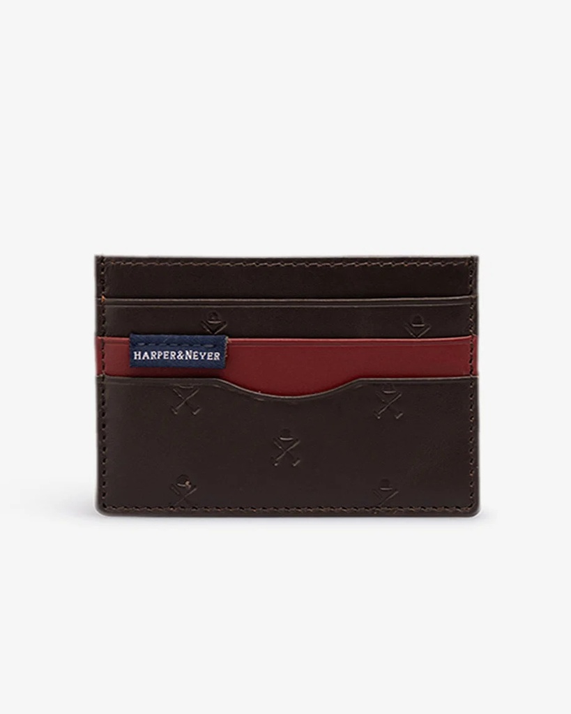 Tarjetero Logo Leather - Harper &amp; Neyer