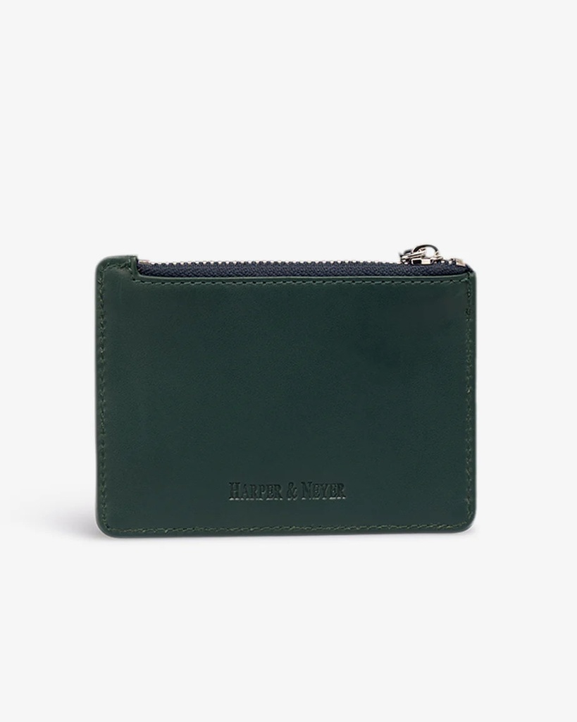 Tarjetero Preppy Green Bottle - Harper &amp; Neyer