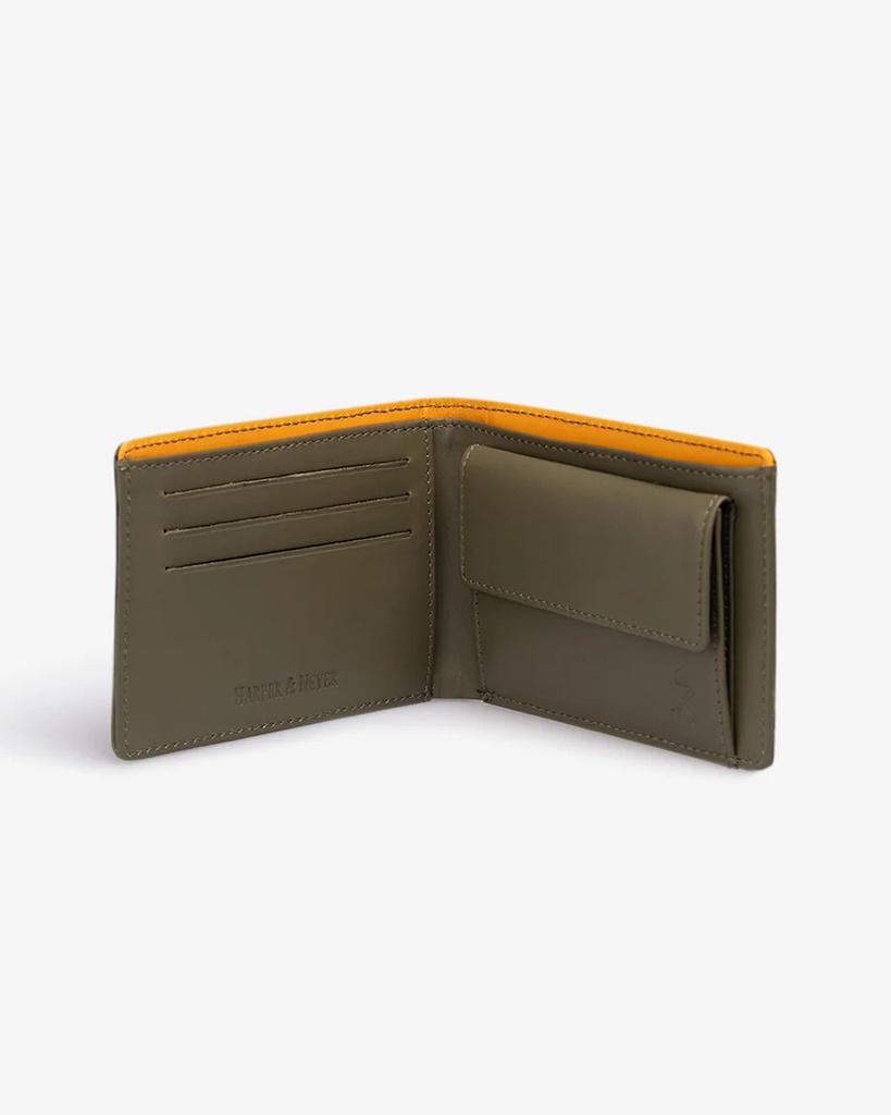 Cartera Logo Moss Green - Harper &amp; Neyer