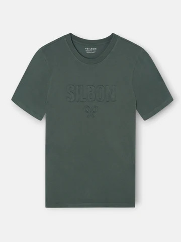 Camiseta Silbon Patch Tono Khaki - Silbon