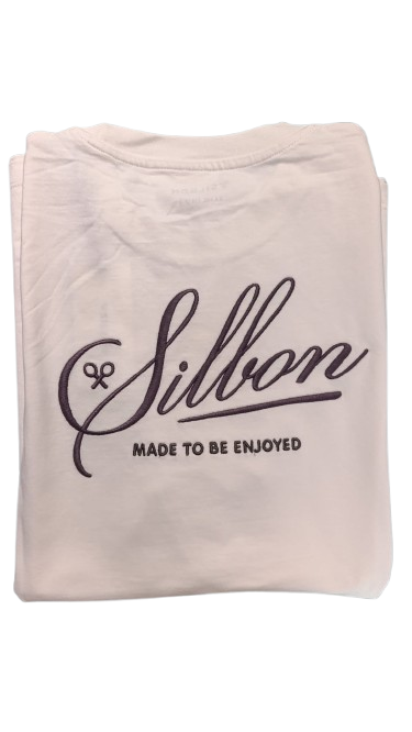 Camiseta Silbon Bordado Crema - Silbon