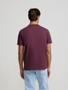 Camiseta Clásica Minilogo Burdeos - Silbon