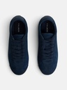 Zapatilla Serraje Logo Perforado Azul Marino - Silbon