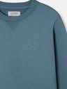 Sudadera Raqueta Relieve Petroleo - Silbon