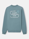 Sudadera Traveller Club Petroleo - Silbon
