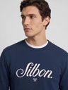 Sudadera Relaxed Fit Silbon Bordado Azul Marino - Silbon