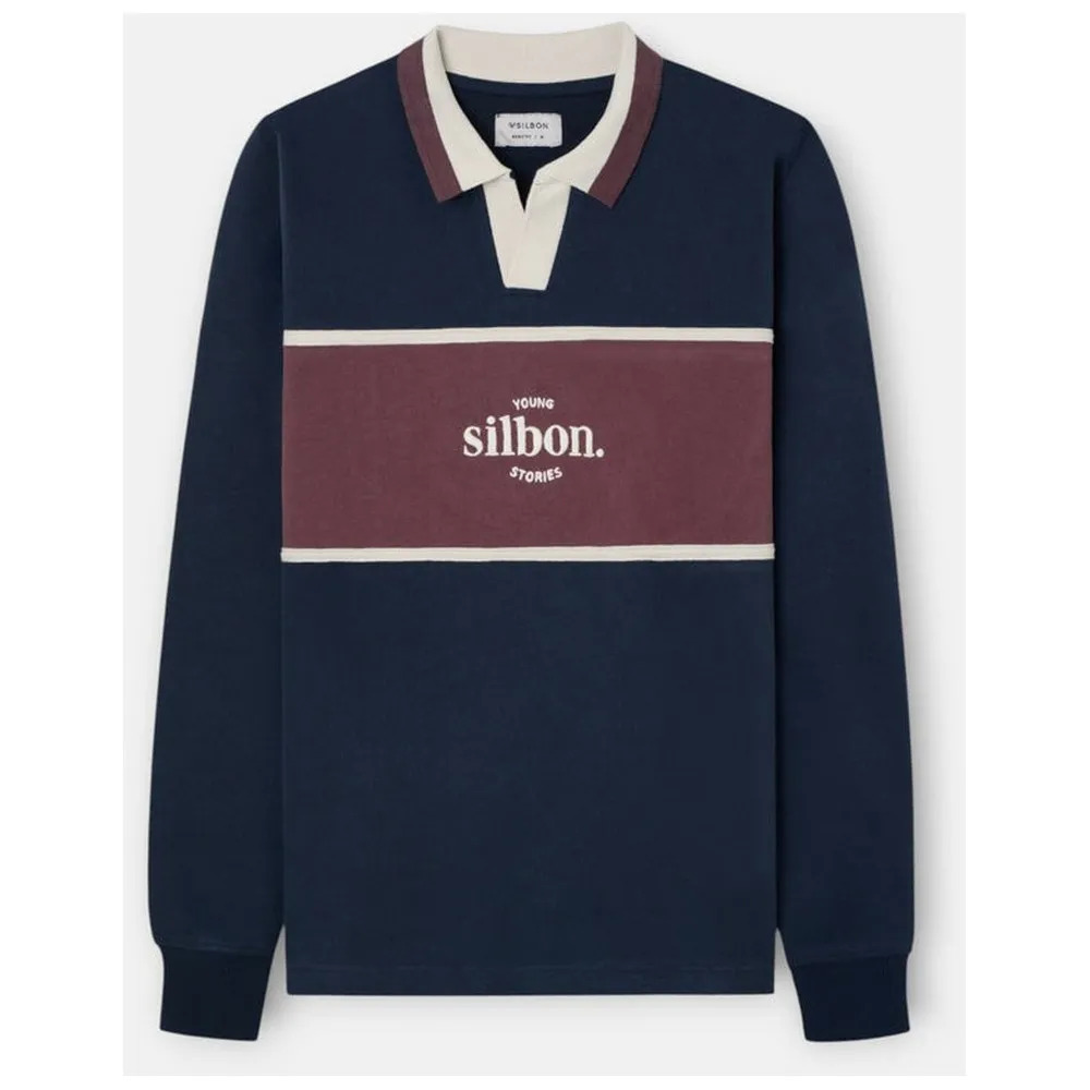 Sudadera Relaxed Fit Polo Stories Azul Marino - Silbon