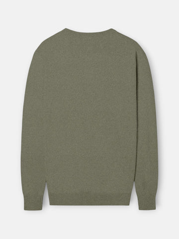 Jersey Cuello Redondo Verde Gris - Silbon