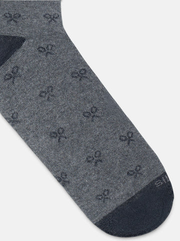 Calcetín Multiraquetas Gris - Silbon