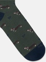 Calcetín Silbon Doggy Verde - Silbon