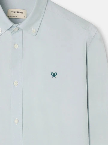 Camisa Sport Oxford Verde - Silbon