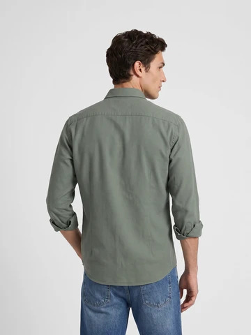 Camisa Sport Estructura Verde - Silbon