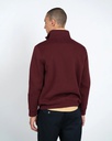Sudadera Half Zipper Maryland Rich Burgundy - Harper &amp; Neyer